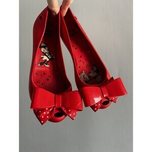 MELISSA STEAMBOAT WILLIE DISNEY ULTRAGIRL+MINNIE BALLERINAS 38EUR/7,5USA Women’s